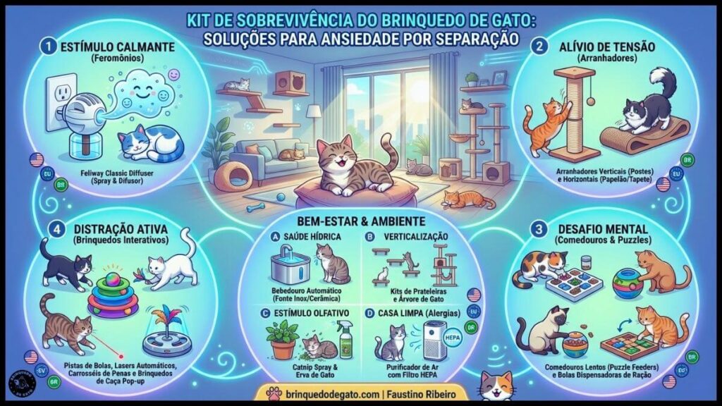 Ansiedade por Separação em Gatos