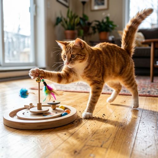 Ansiedade por Separação em Gatos: Sinais de Alerta e Soluções Práticas 5 O uso diário de brinquedos interativos felinos para estimular a caça e reduzir o apego excessivo.