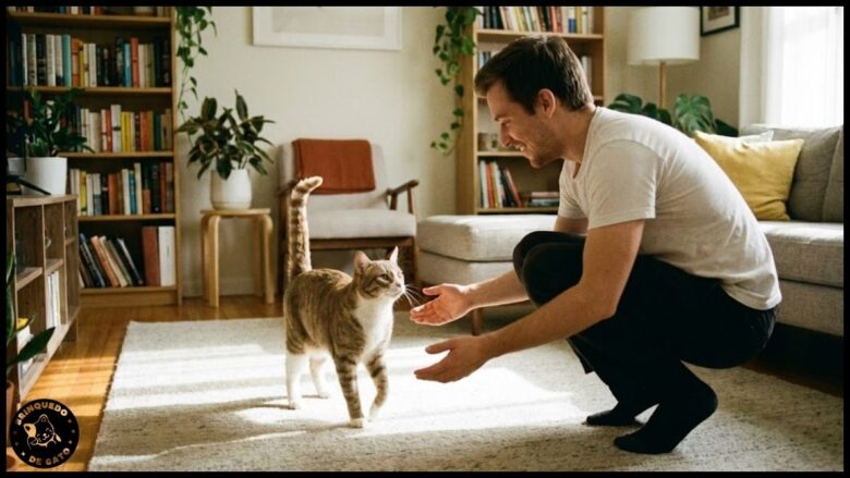 Sem saber o que seu pet quer? Decifre o idioma dos rabos dos gatos com 10 sinais visuais claros e melhore a comunicação e o convívio no seu apartamento.