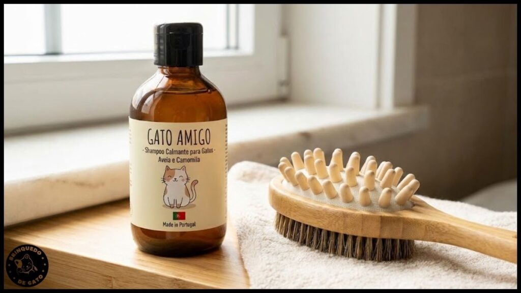 como dar banho no gato 4