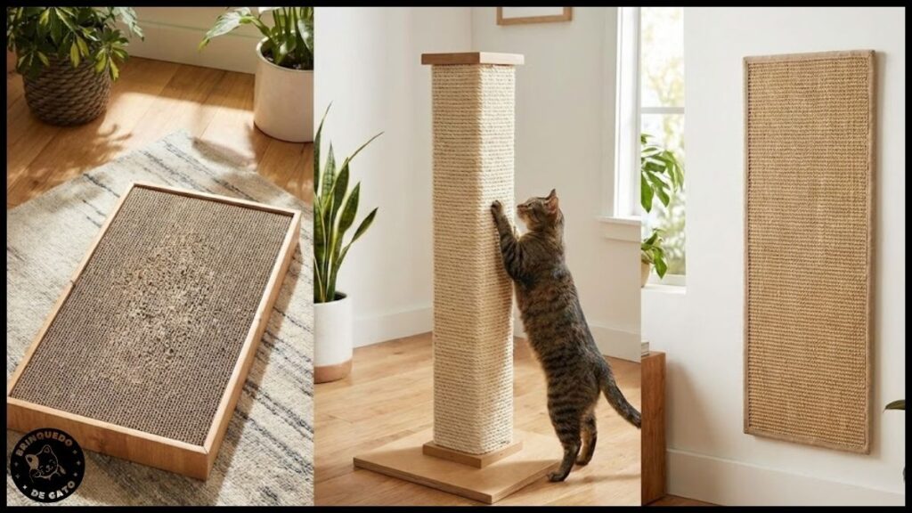 como redirecionar comportamento de arranhar do gato 3