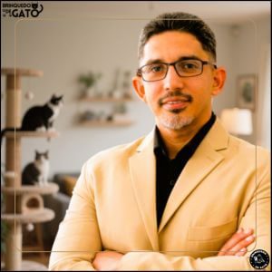 Faustino Ribeiro, fundador do blog Brinquedo de Gato