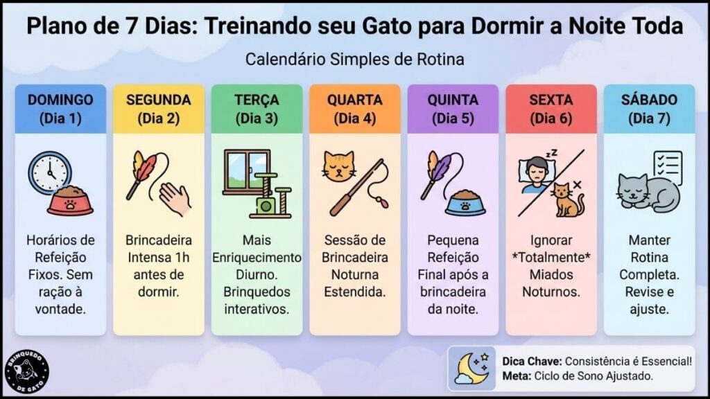 Gato Miando à Noite? 7 Causas e Como Resolver