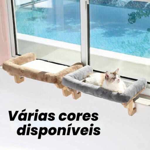 cama de janela para gatos, varias cores disponíveis.